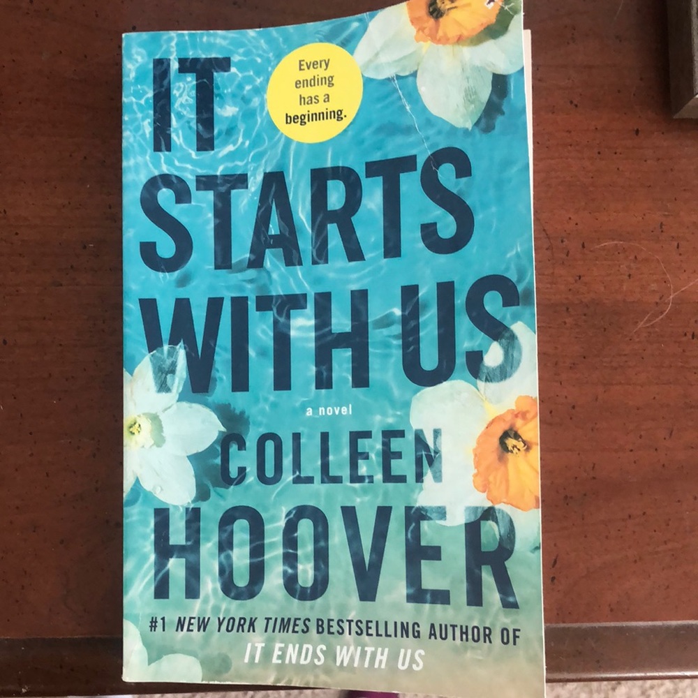 It Starts With Us by Colleen Hoover!
